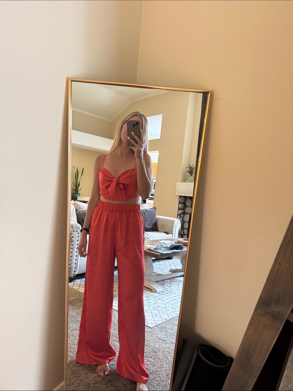 Women's Two-Piece Satin Set